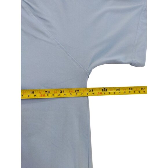 Legend Inspire XL Mens Polo Shirt Light Blue Polyester/Spandex Blend, NWT. - Picture 5 of 7